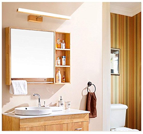 Preisvergleich Produktbild Wall light Führte Spiegel-Kabinett-spezielle Lampen, Spiegel-Scheinwerfer-geführtes Badezimmer-Toiletten-Holz-Spiegel-Kab... mit Erweiterungs-Lenkfunktion, Wasserdichtes Wand