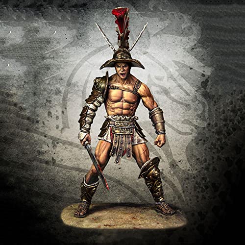 Figura de resina 1/24 Ancient Man Officer sin ensamblar miniatura 1