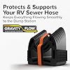 Camco Sidewinder 10-Ft RV Sewer Hose Support - Flexible Telescoping Design for Avoiding Obstacles & Deep Cradles Secure RV Sewer Hose - Out-of-The-Box Ready & Folds for RV Storage (43031) #2