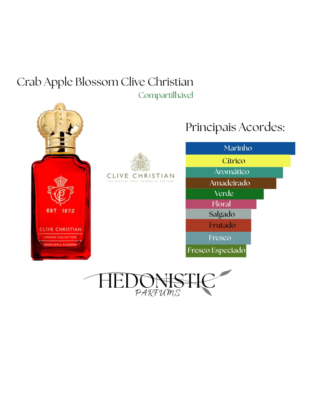 CLIVE CHRISTIAN CROWN COLLECTION CRAB APPLE BLOSSOM 50ML | Amazon