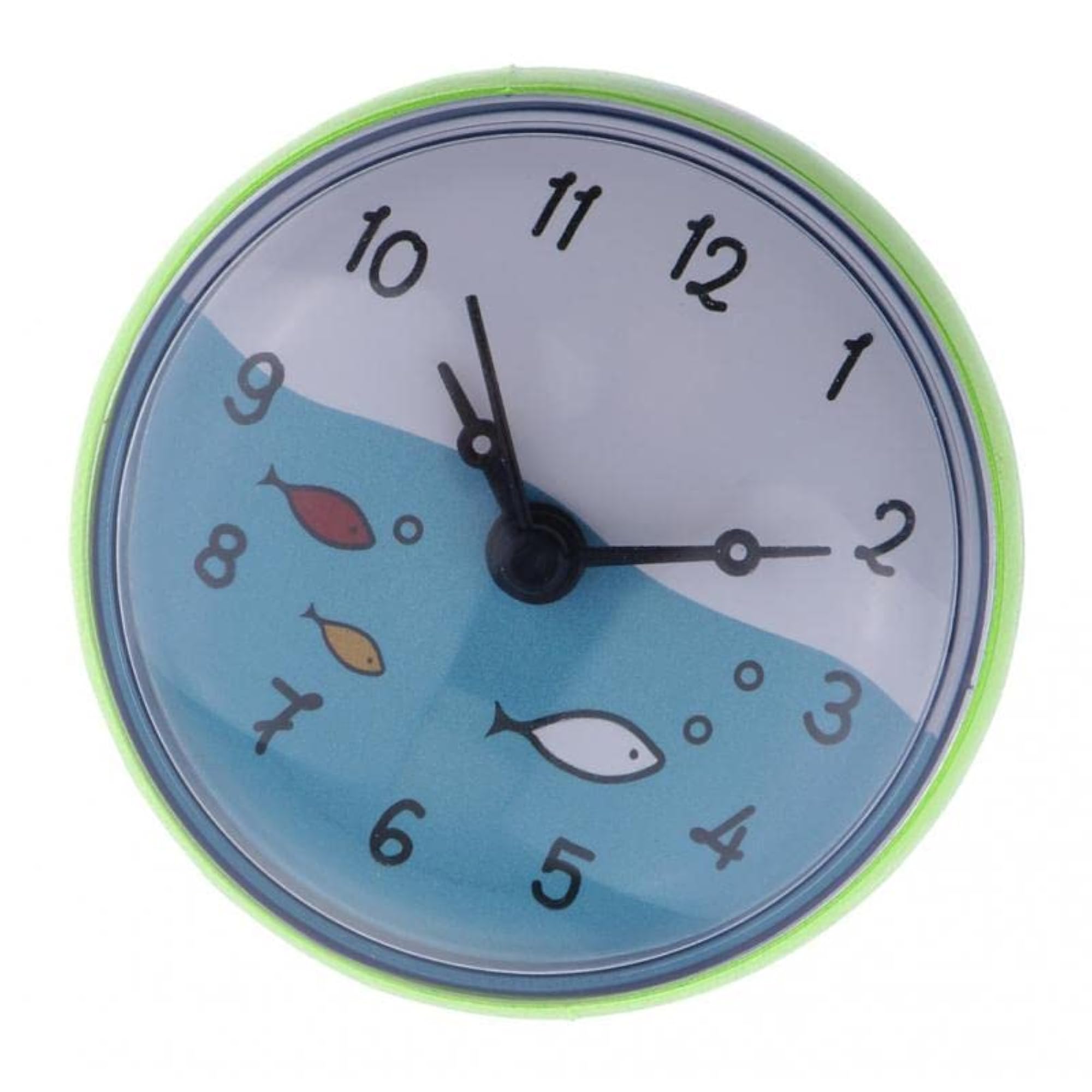 Mini Wall Clock Suction Cup for Bathroom