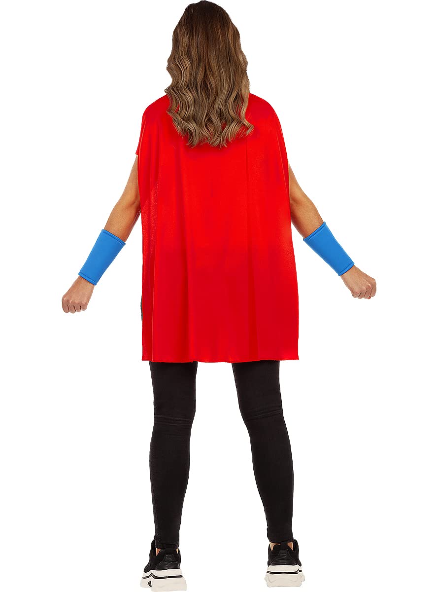 Funidelia Bata De Wonder Woman Para Mujer (Talla S-M) - Albornoz Polar Oficial DC Comics - Regalo Original