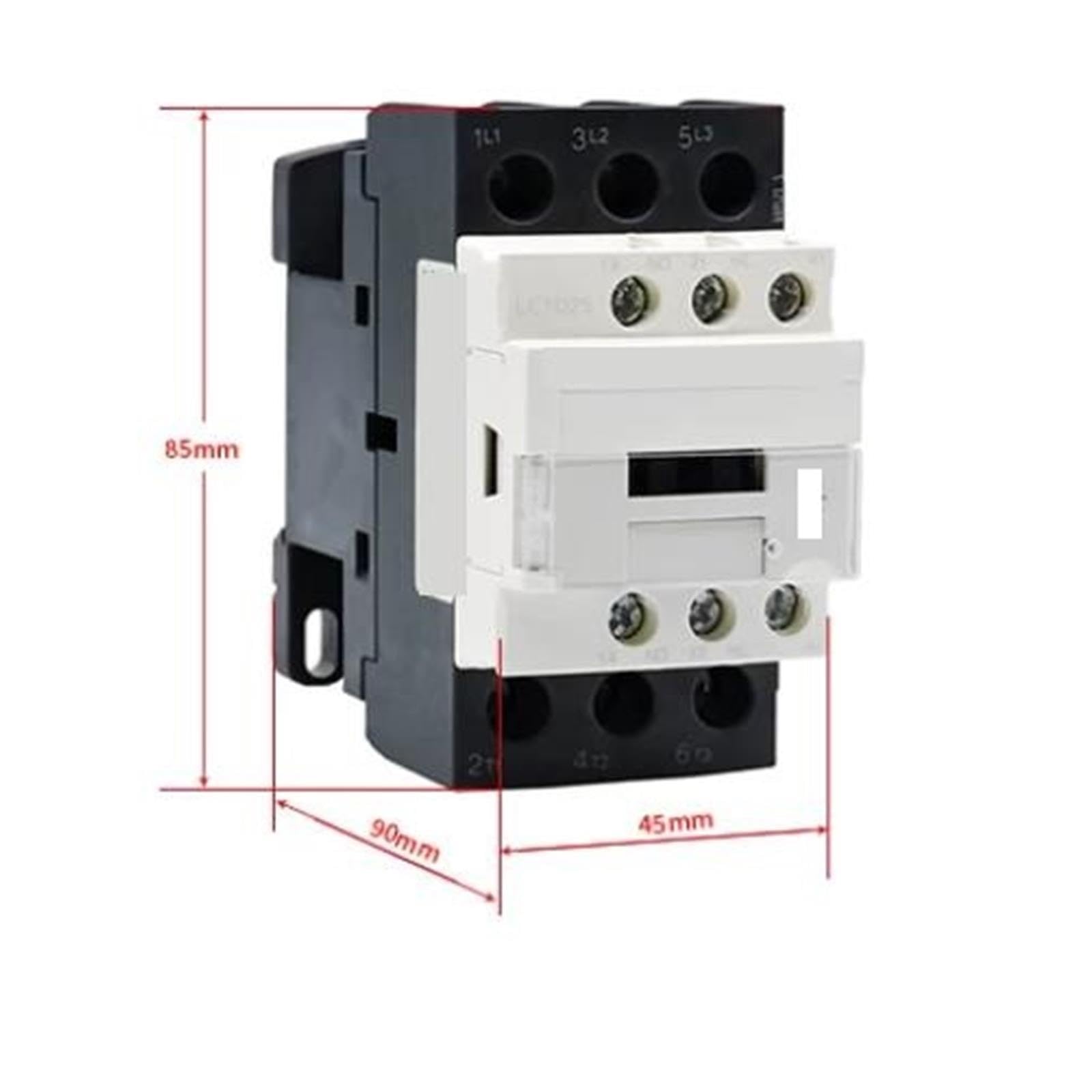 LC1D25 Contactor de CA 25A 1NO-1NC 24V–380V