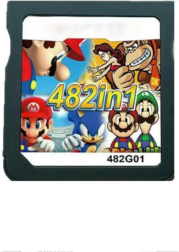 428 in 1 Game Cartridge Multicart, DS Game Pack Card Compilations, Fine