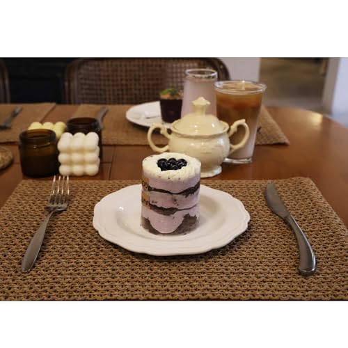 Noctiflorous-Rustic-Rectangle-Placemats-12-x-18-Inch-Set-of-6-Natural-Place-Mats-Heat-Resistant-Indoor-Outdoor-Tablemats-Woven-Farmhouse-Table-Mats-for-Kitchen-Dinning-TableBrown-6 Noctiflorous Rustic Rectangle Placemats 12 x 18 Inch Set of 6 Natural Place Mats Heat Resistant Indoor Outdoor Tablemats Woven Farmhouse Table Mats for Kitchen Dinning TableBrown 6