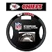 NFL Kansas City Chiefs Poly-Suede Steering Wheel Cover