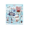 NESTLE North Pole Friends Advent Calendar, Filled With KITKAT Mini Bars, Bubbles and Santas, SMARTIES & AERO Mini Bars, Perfect Christmas Chocolate Gift, 222 g