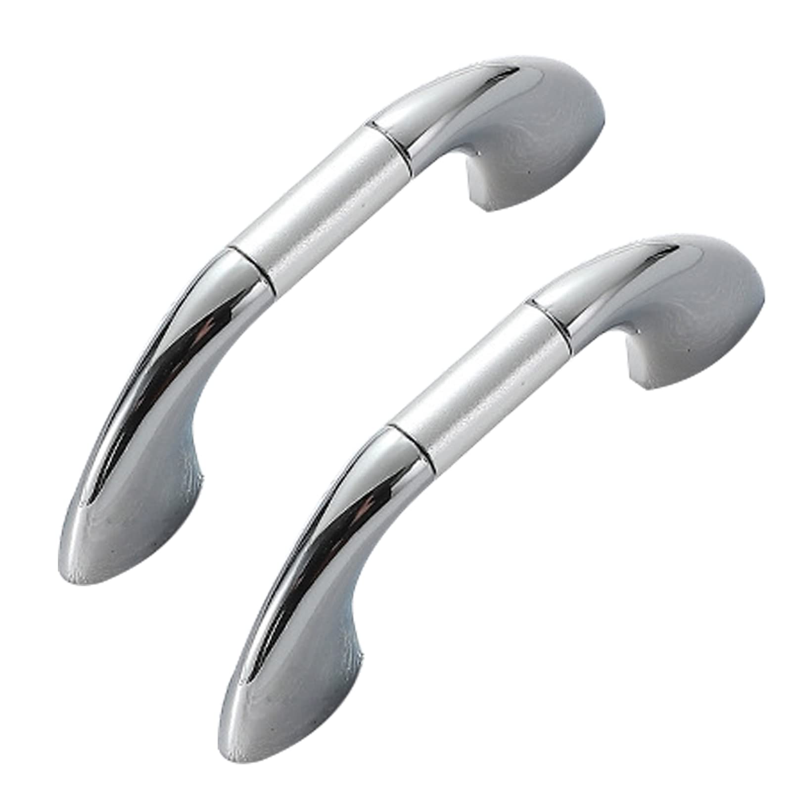 Niusabou One Color Bow Pulls Door Handles, European Bow Cabinet Handles 2Pcs Frosted Zincy Multiple Hole Distances 64-256Mm(Hole Distance 64Mm)