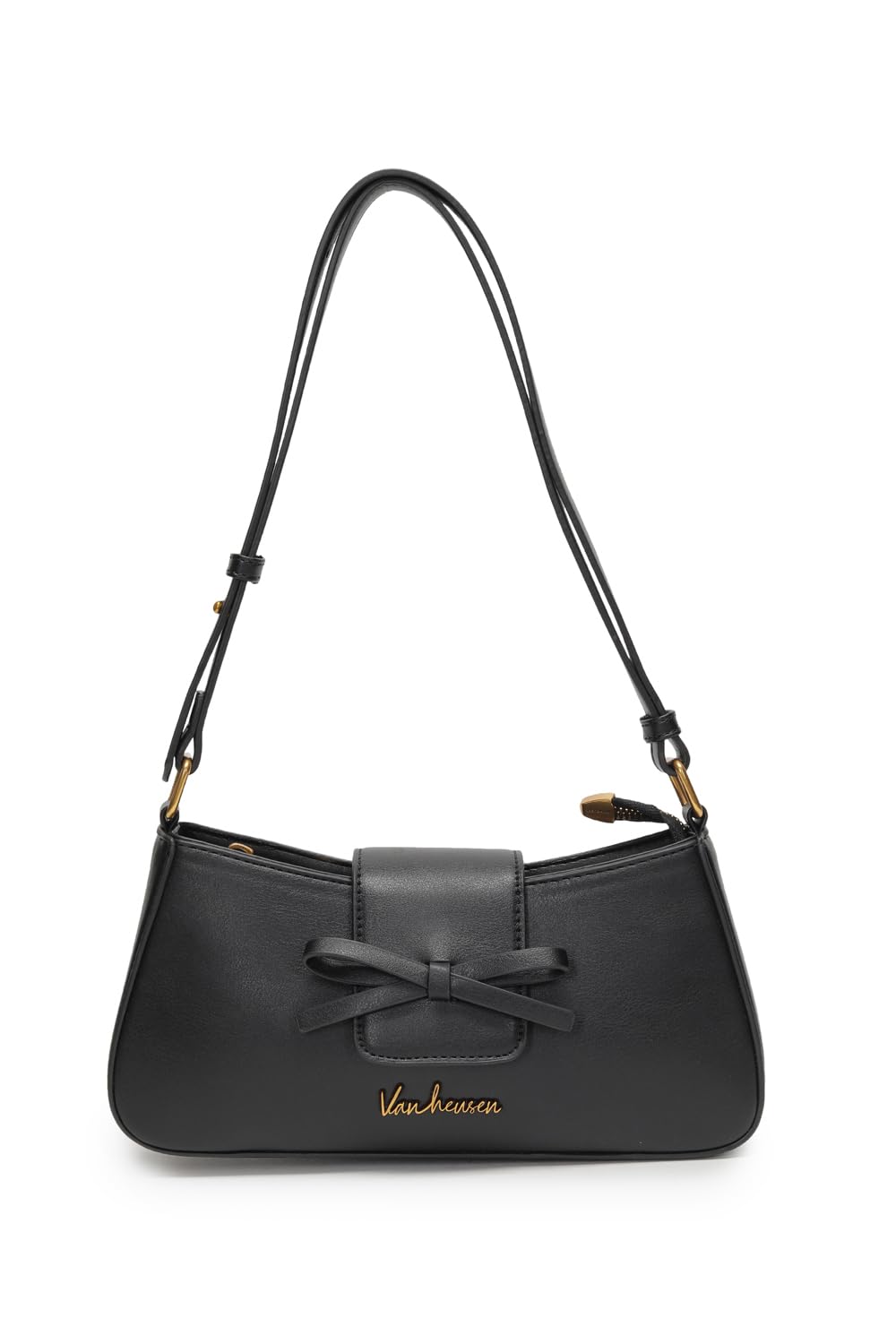 van heusen Women Black Solid Casual Sling Bag-picture-39