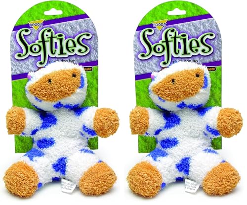 Juguete mordible de tela para perro tamaño mediano, pack x2
