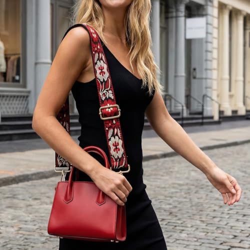 Image of Replacement Purse Strap Shoulder Strap Adjustable Crossbody Strap for Women Crossbody Wide Shoulder Bag
