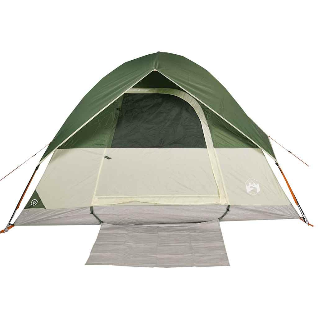 Tienda de campaña domo para personas, verde, T-poliéster impermeable con revestimiento de PU, xx cm, carpa exterior ligera para aventuras