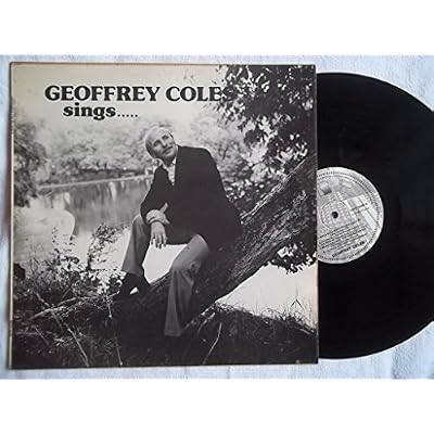 GEOFFREY COLES Sings vinyl LP
