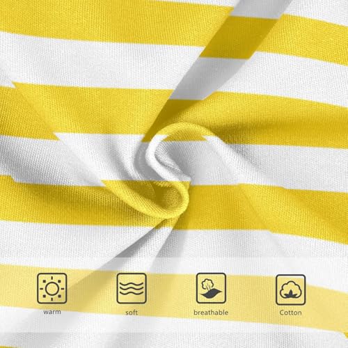 White Yellow Stripe Toddler Girls's Underwear 2T3