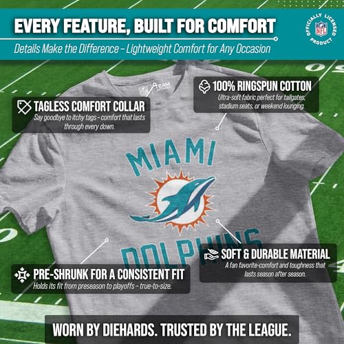 Image of NFL Gameday Cotton Blend T-Shirt for Men and Women - Licensed