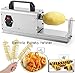 BBinmine 3 in 1 Electric Potato Twister, 110V Spiral Potato Slicer Machine with 2 Blades, Commercial & Home Use Tornado Cutter for Potatoes, Carrots, Cucumbers, 0.078