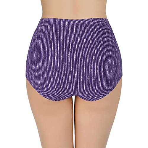 Image of Amante Inner Elastic Cotton Full Brief Panty Pack- Pack of 3