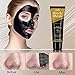 Aotto Blackhead Remover Mask Charcoal Peel Off Face Mask 3 oz Deep Cleansing for Men and Women All Skin Type(Include Brush)