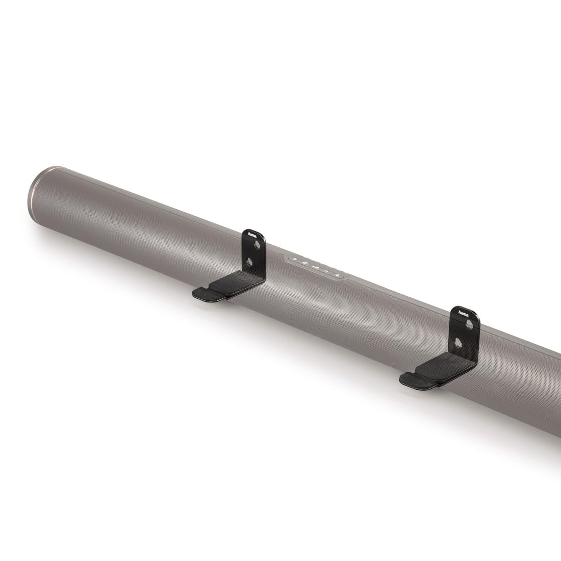 Hama Supporto da parete per soundbar, universale, regolabile, nero