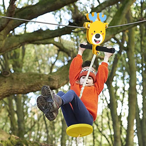 ETE ETMATE Zip Line Kit per Bambini con Freno a