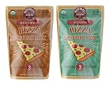 Nutmeg State Pizza Company Organic Pizza Dough Mix- Original and Whole Wheat Bundle- Makes 6 Crusts