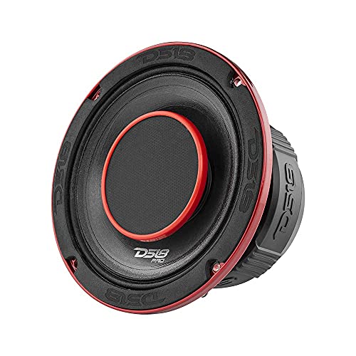Ds18 Pro-Hy6.4B 6.5" Hybrid Mid-Range Car Audio Loudspeaker With 1" Vc Built-In Compression Driver Horn And Water Resistant Cone 450W Max 225W Rms 4 Ohms (1 Speaker) #TOP7