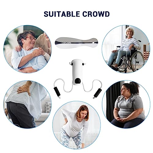 Opove Sock Aid And Shoe Horn, Premium Socks Helper With Foam Handles And 31" Adjustable Cords For Elderly, Disability, Pregnant Women #TOP2