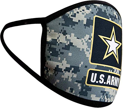 Icon Sports U.S. Army Military Officially Licensed Primary Logo Reusable Face Covering Cloth 01-1