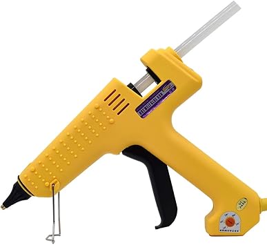 Professional 150W 200W 250W 110V Hot Melt Glue Gun Gift 6.0x45mm 2.0x70mm 3.0x50mm Nozzle Adjustable Temperature Glue Gun with 5 Copper Nozzles