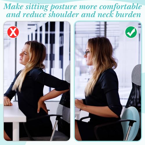Image of Libima 2 Pcs Wobble Cushion Wiggle Seat Flexible Sensory Seating Balance Disc Board for Men Women Physical Exercise Improving Posture Home Office