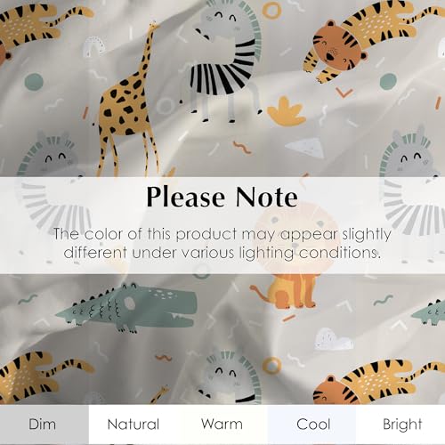 Salt Earth 440140 100% Cotton 210Tc Kids Bedsheet, Twin Sheets Set For Toddler Bed, 3 Piece Bedding Set Including Flat Sheet, Fitted Sheet thumb #6