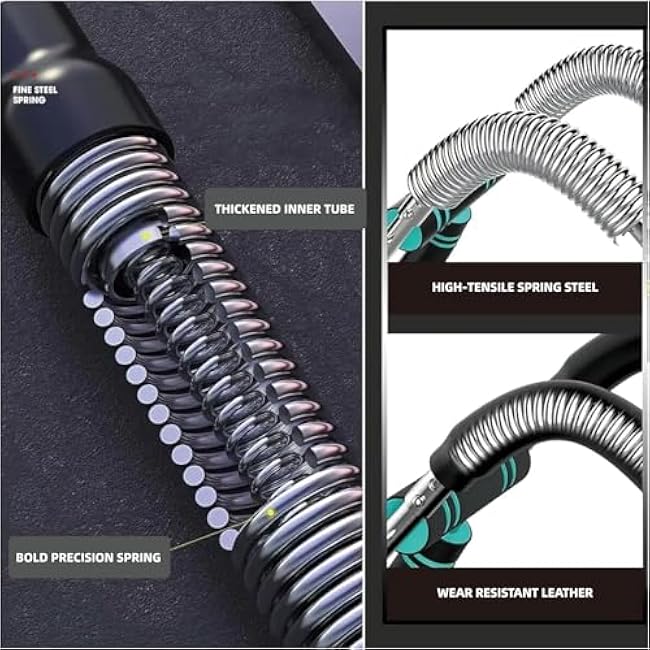 Twister Arm Trainer,Adjustable 40-220lb Chest Workout Equipment Power Twist Arm Trainer,Forearm Strengthener,Portable Twister Arm Workout for Home Fitness