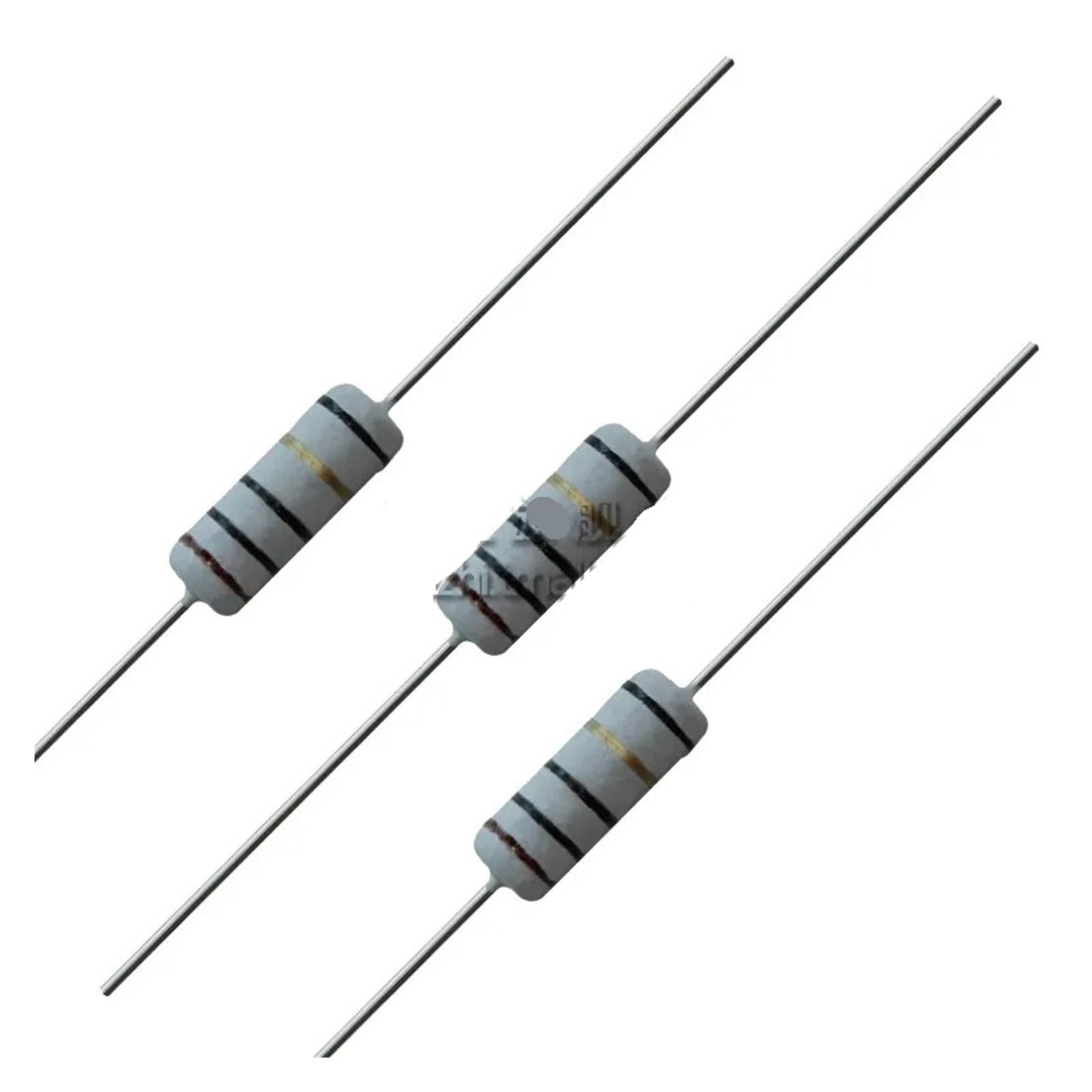Résistance fusible bobiné 3W KNP 51 Ohm pour réparation alimentation TV