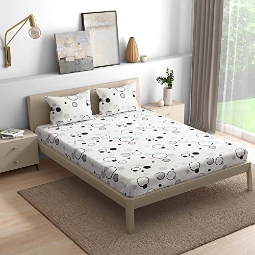 Image of Wakefit Wakefit Flat Bedsheet Bubbles Double