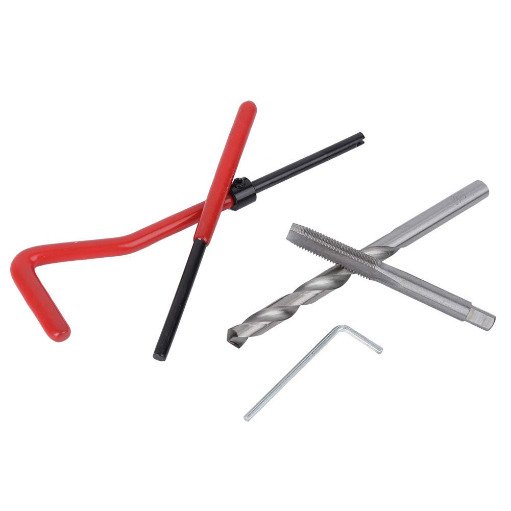 Kit di Punte di Riparazione per Filettature da 25 Pezzi, Inserti Filettati M7 Kit di Riparazione per Filettature Kit di Punte di Riparazione per Filettature Kit di Riparazione per Filettature con Cust