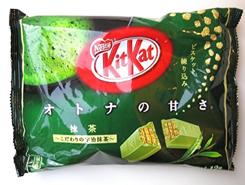 Japanese Kit Kat Maccha Green Tea Flavor (5 Bag) (4.91oz x 5)