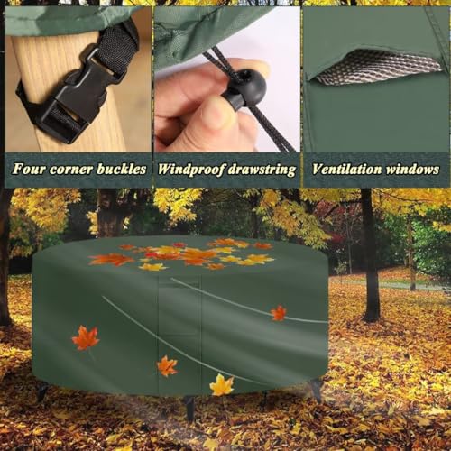 Housse de protection pour meubles d'extérieur en textile imperméable haute durabilité