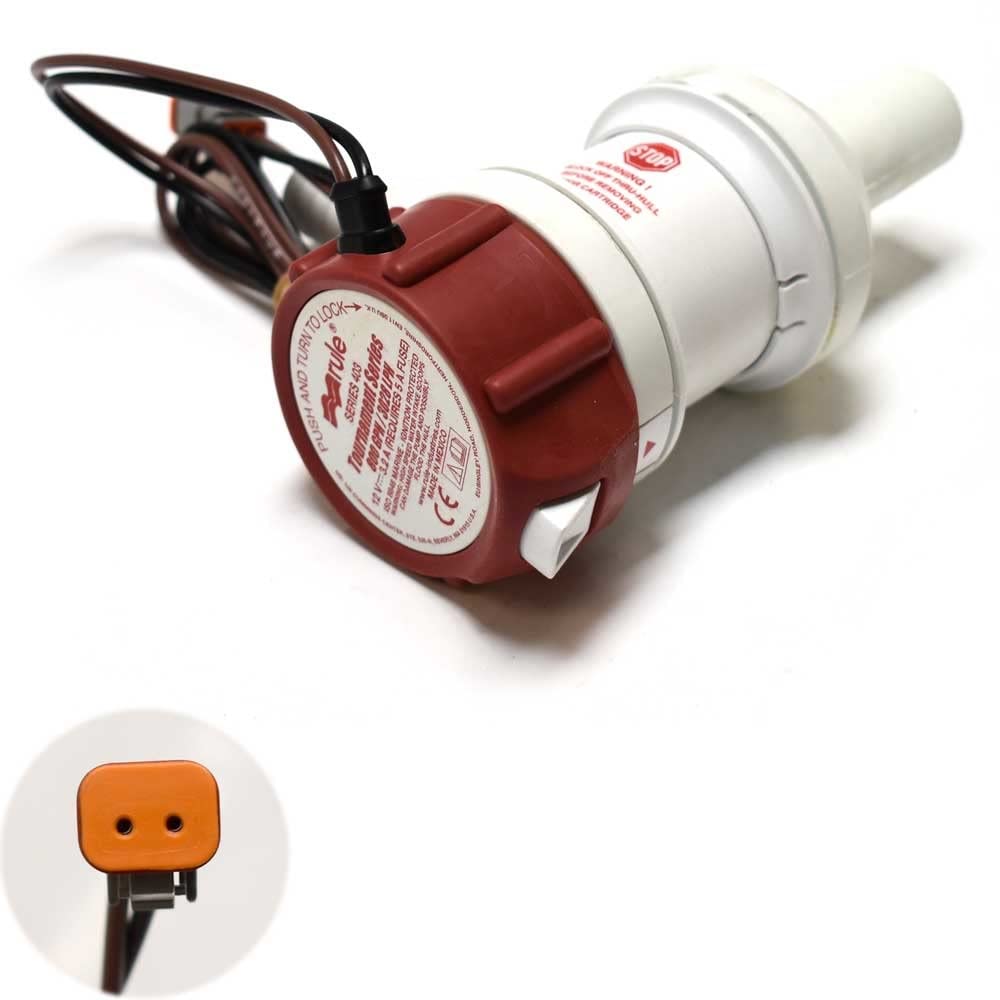 Regola 800GPH Pompa Acqua Seacock