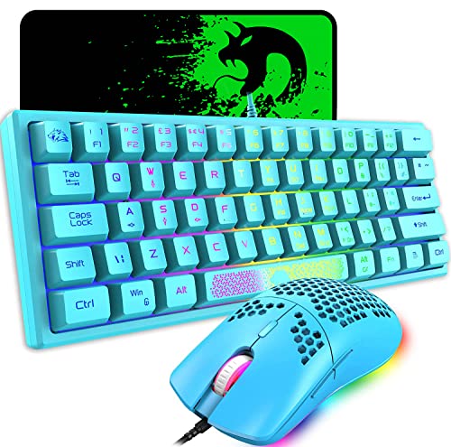 ZIYOU LANG TKL K62 Q[~OL[{[h }EXZbg eL[X 60% mininjJfUC 62L[ É y ϋv px߉\ L }EXpbh19L[[I[o[ RGBobNCg PC/PS4/Switch/