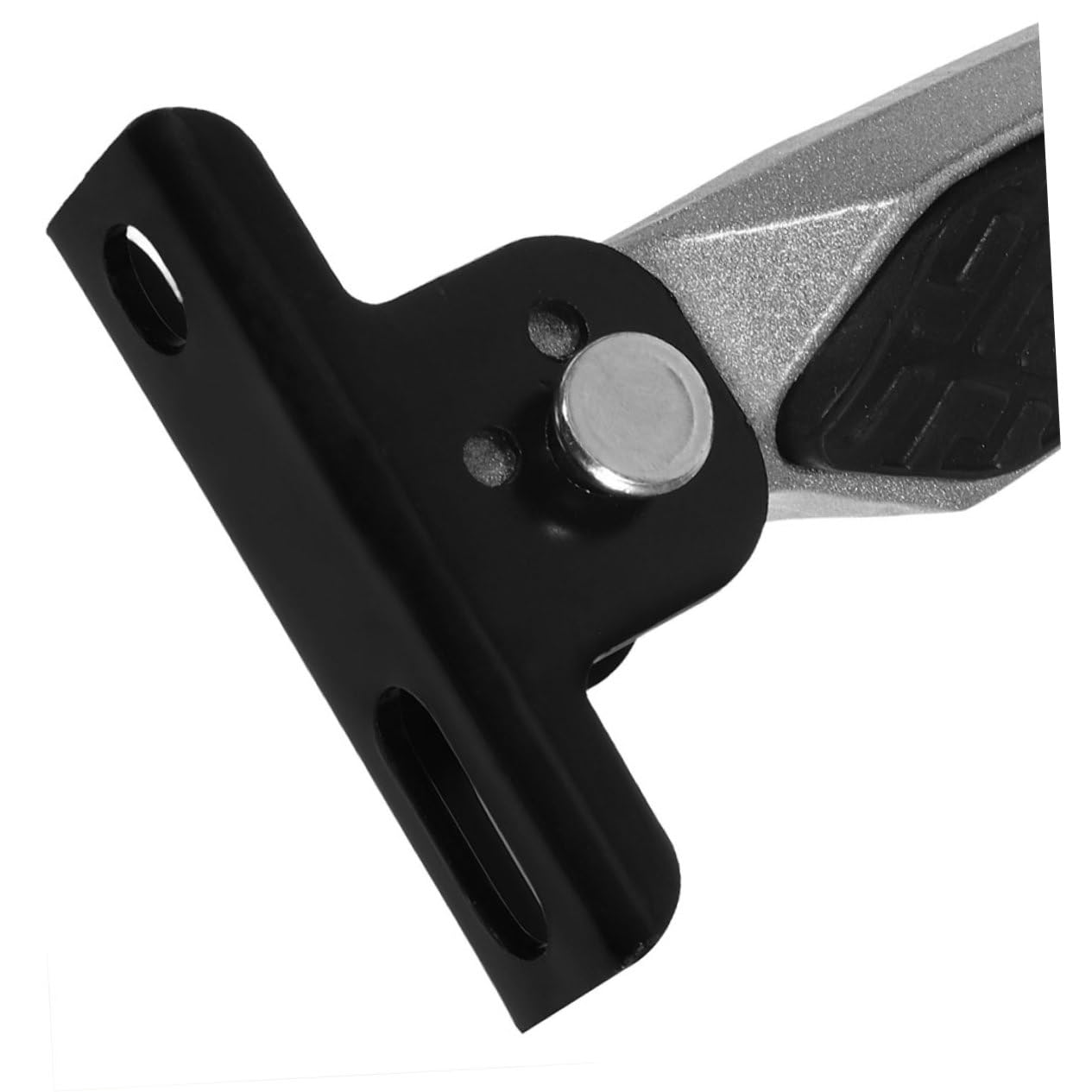 Pedali per Bici Elettrica Pieghevoli 2 Paia in Alluminio Nero