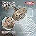 Delta Faucet Linden 14 Series Single-Function Tub and Shower Trim Kit with 5-Spray Touch-Clean Shower Head, Champagne Bronze T14494-CZ (Valve Not Included)
