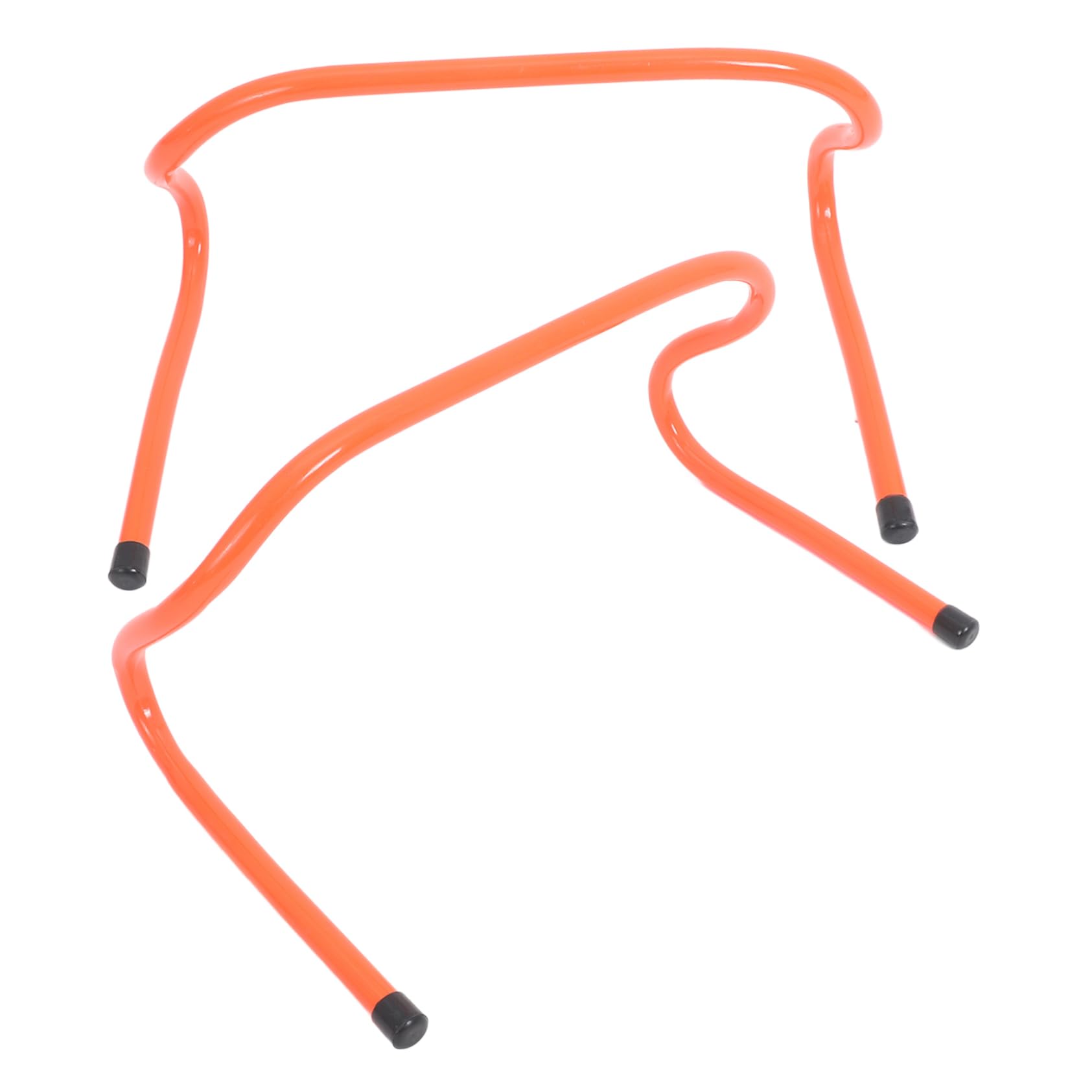 GOOHOCHY 2Pcs Soccer Hurdles Professional Agility Training Equipment for Durable Plastic Football Hurdles for Speed and Coordination for Running Drills and Outdoor Sports