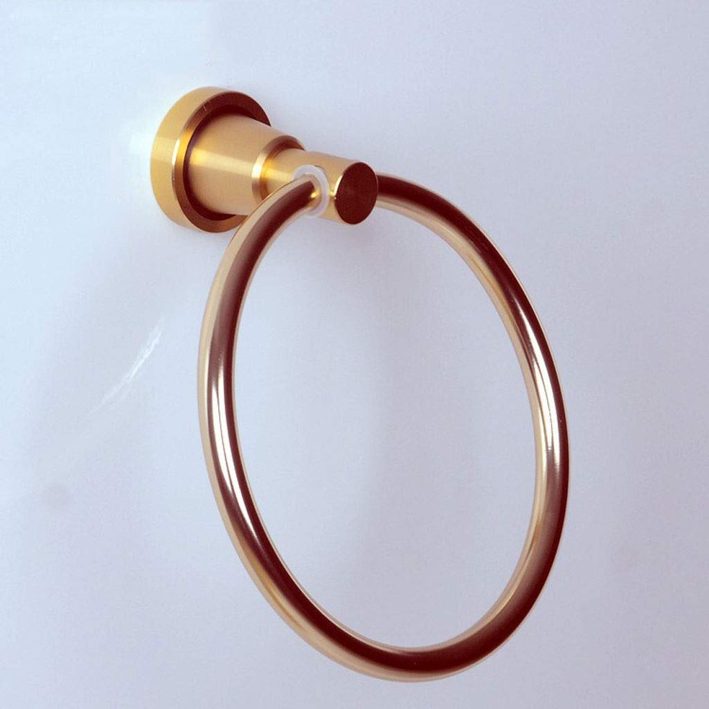 Portasciugamani Portasciugamani Rotondo Portasciugamani Bagno Gancio per Cucina e Bagno Doccia Asciugamano Porta Asciugamani 17 cm