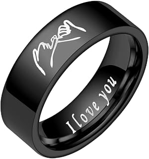 Jude Jewelers 6mm Stainless Steel Plain Wedding Band Rings for Couples - Rust-Proof Promise Anniversary Size 10