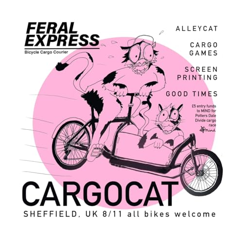 Community Cargo Bike events: Feral Express Sheffield Cargo Cat