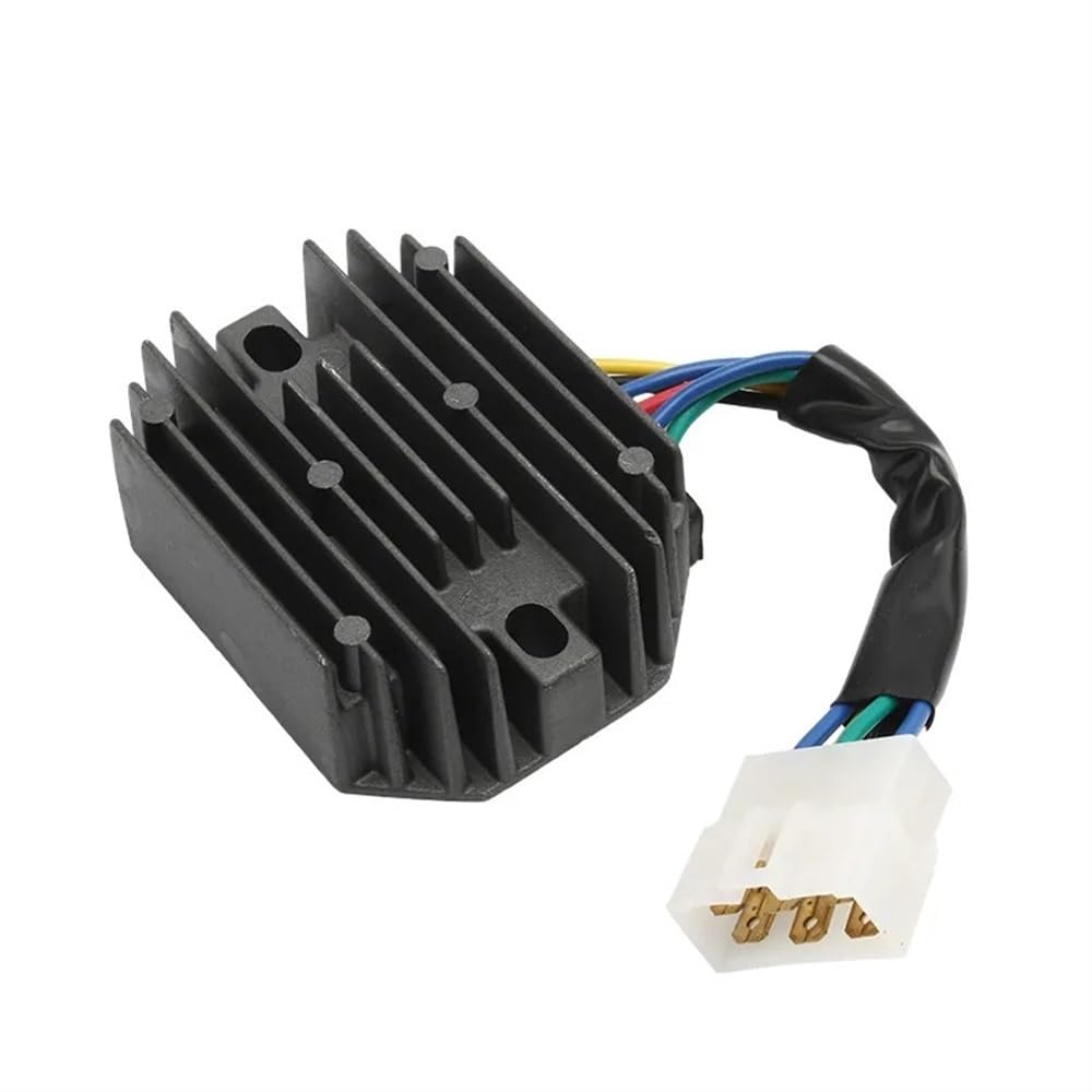 Regolatore di tensione, RS5101 Regolatore Di Tensione 6 Fili Per Kubota Elettronico Grasshopper RS5155 Accensione 12v Nero DC Accessori Moto