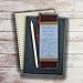 Christian Art Gifts Vegan Faux Leather Scripture Bookmark for Men & Women: Be Still and Know - Psalm 46:10 Inspirational Bible Verse, Heat-Debossed, Faith-Based Reading Accessory with Tassel, Blue