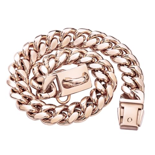 [liangshunsm]���p��� �t�@�b�V�����S�[���h ���p�`�F�[���J���[ 316L�X�e�����X�X�`�[���� �u���h�b�O�`�F�[�� ���^���E���^���E��^���p �g���[�j���O �V���[�p ��v�ȃy�b�g�p (���[�Y�S�[���h,45CM)