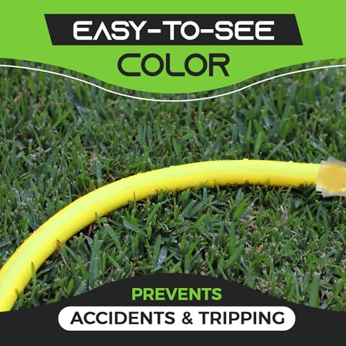 Gearit GI-10/3-SJTW-100FT-YL Outdoor 10 Awg Gauge 3 Prong Plug 100 Foot Extension Cord, Power Cord For Lawn, Garden, Appliances, 10/3, Sjtw Heavy Duty thumb #6