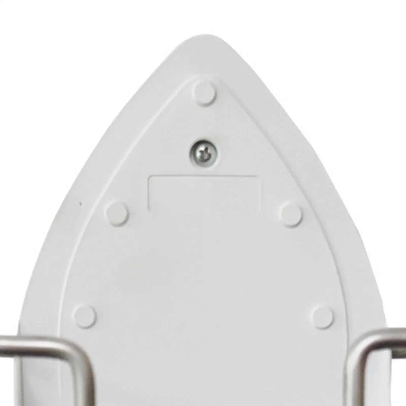 Wandmontierter Elektrischer Bügeleisenhalter Bügelbrett mit Haken, einfacher Bügelaufhänger for Schrank, Badezimmer, Waschküche(Black)